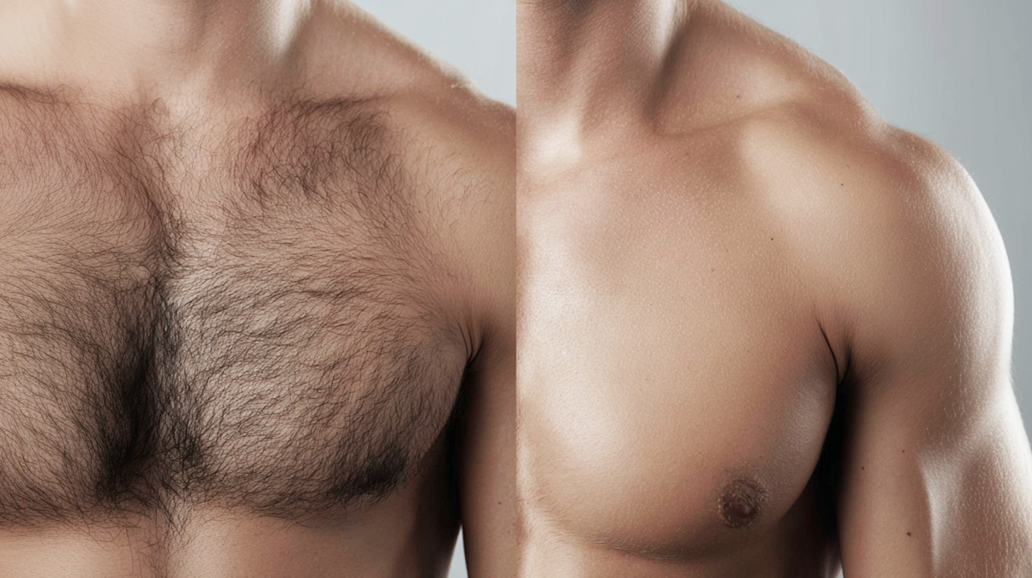 Мужская лазерная эпиляция популярные зоны и особенности